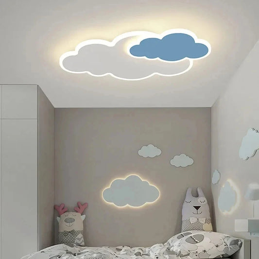 Kinderkamer Plafondlamp Modern LED Wolkenlamp - 45cm