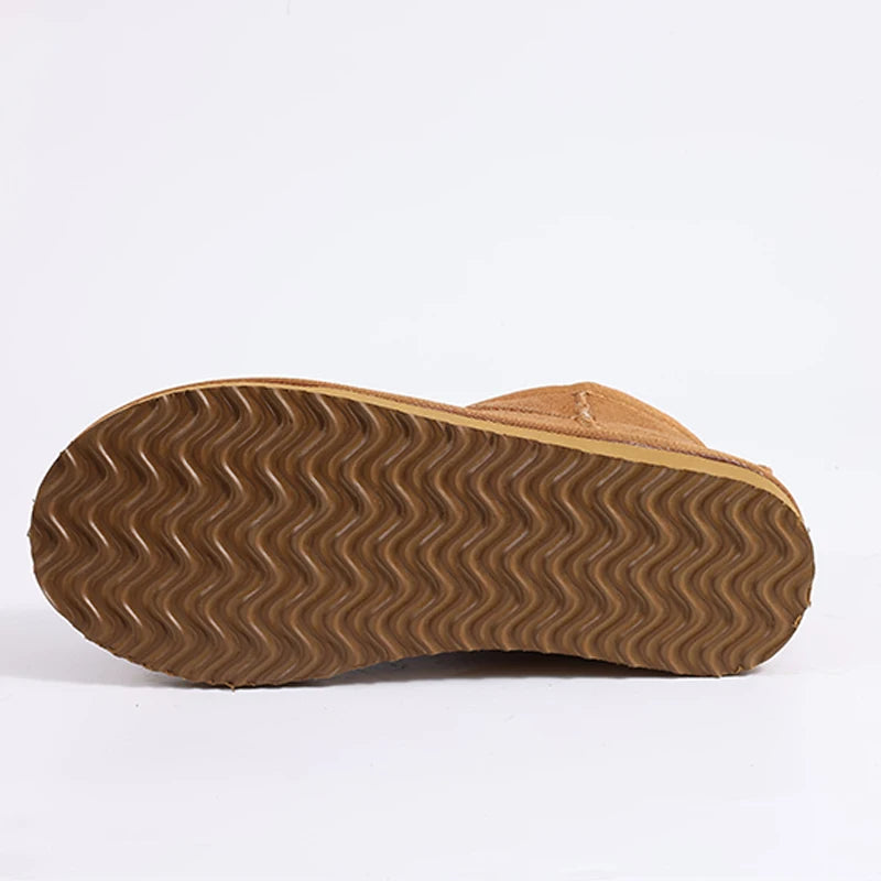 CozyStep winter dames boots - warme gevoerde enkellaarsjes suede look