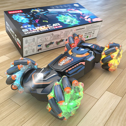 4WD RC Stuntauto met Licht & Geluid – Drift Speelgoedauto – 33cm