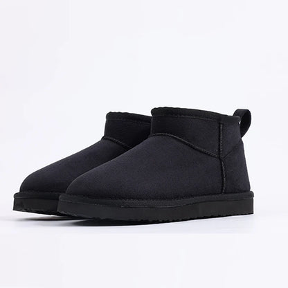CozyStep winter dames boots - warme gevoerde enkellaarsjes suede look