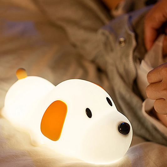 Honden Nachtlampje LED – Touch Bediening – Oplaadbaar  –  Slaapkamer Kinderen
