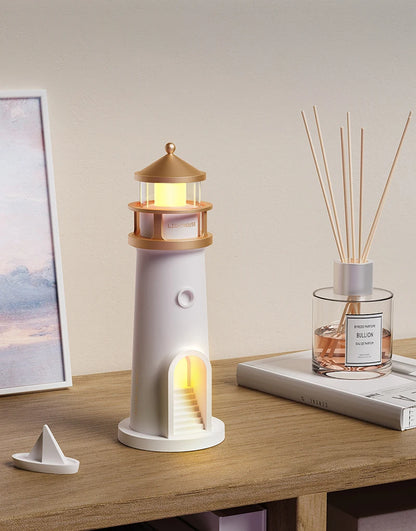 Lighthouse Nachtlamp met Maanprojectie, Bewegingssensor en Bluetooth Speaker
