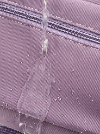 Waterdichte Reistas voor Dames – Grote Nylon Sport- Gymtas met Rits