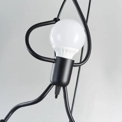 Vintage coole hanglamp - modern kunstfiguur – LED plafondlamp