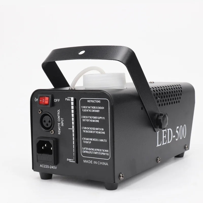 LED Rookmachine met Afstandsbediening en RGB Lichteffecten voor Podium en Feest