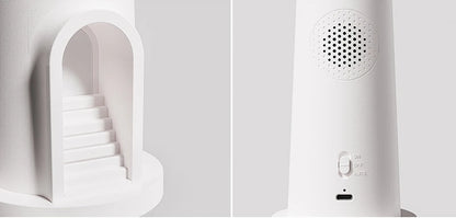 Lighthouse Nachtlamp met Maanprojectie, Bewegingssensor en Bluetooth Speaker