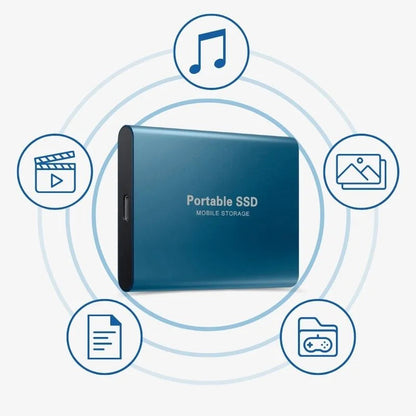 DataSafe - Externe SSD Opslag Aluminium - Supersnelle Harde Schijf - 16TB/8TB/4TB/2TB