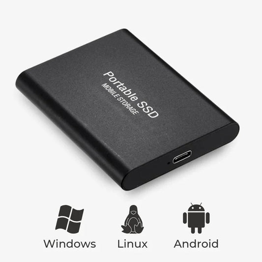 DataSafe - Externe SSD Opslag Aluminium - Supersnelle Harde Schijf - 16TB/8TB/4TB/2TB