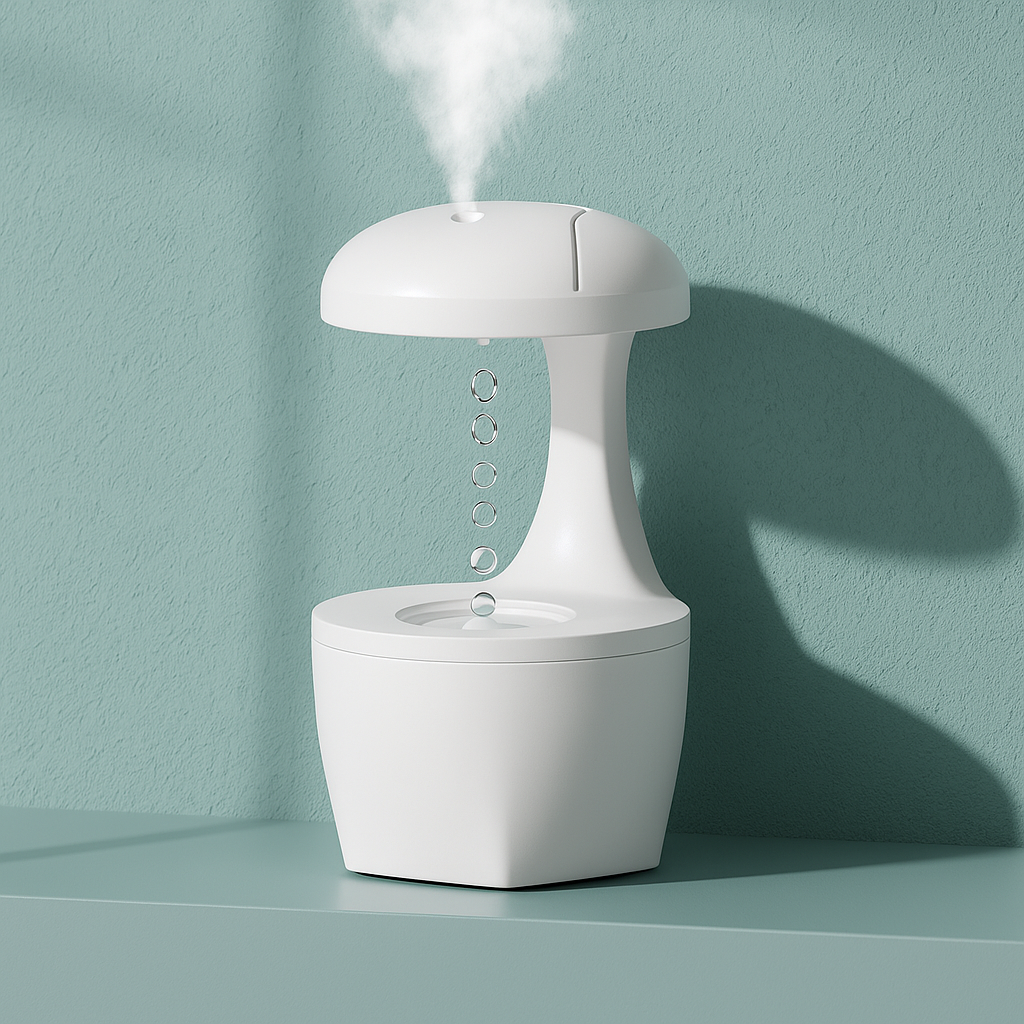 Draagbare 800ml Anti-Zwaartekracht Aromatherapie Luchtbevochtiger voor Slaapkamer
