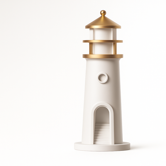 Lighthouse Nachtlamp met Maanprojectie, Bewegingssensor en Bluetooth Speaker