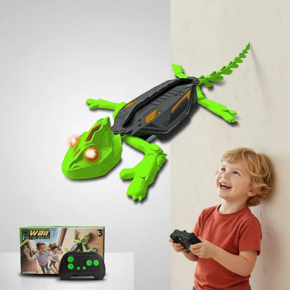 LizardCrawl RC Muurklimmer – Groen Klimmend Speelgoed met LED voor Kinderen