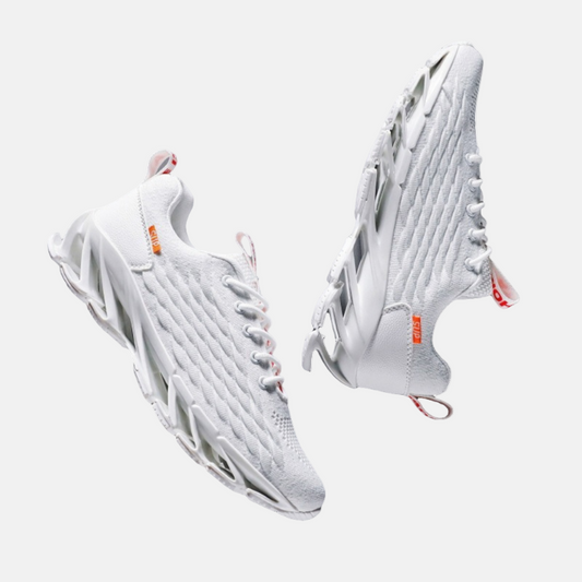 StrideX – Comfortabele Loopschoen voor Heren in Wit | Sportieve en Stijlvolle Sneakers