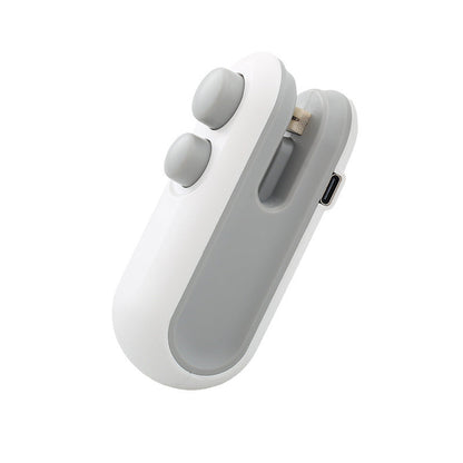 Zak Sealer - USB Oplaadbaar - Handmatige Vacuüm Sealmachine met Snijfunctie