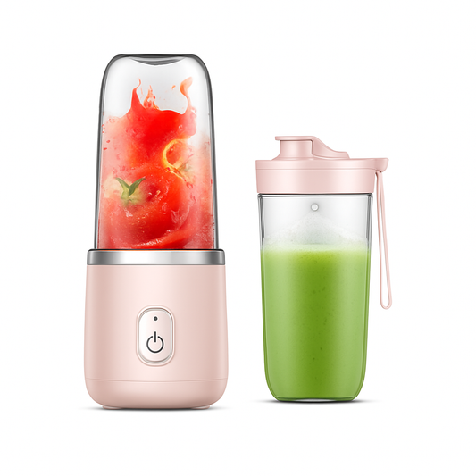 Draagbare Elektrische Blenderfles – Smoothie & IJscrusher - 400ml