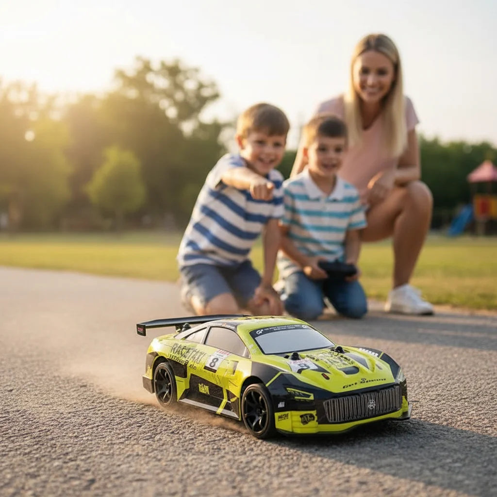 FastRacer RC Driftwagen voor Kinderen - 4WD, 25 km/u