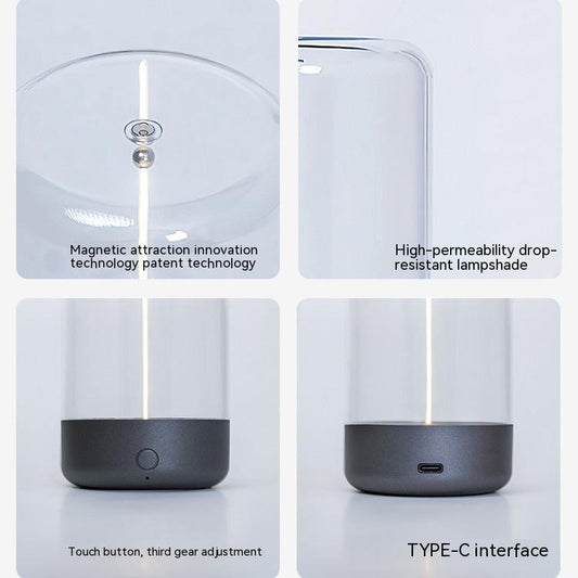 Draagbare LED Campinglamp - Oplaadbaar via Type-C, Transparant & Valbestendig