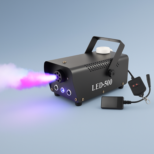 LED Rookmachine met Afstandsbediening en RGB Lichteffecten voor Podium en Feest