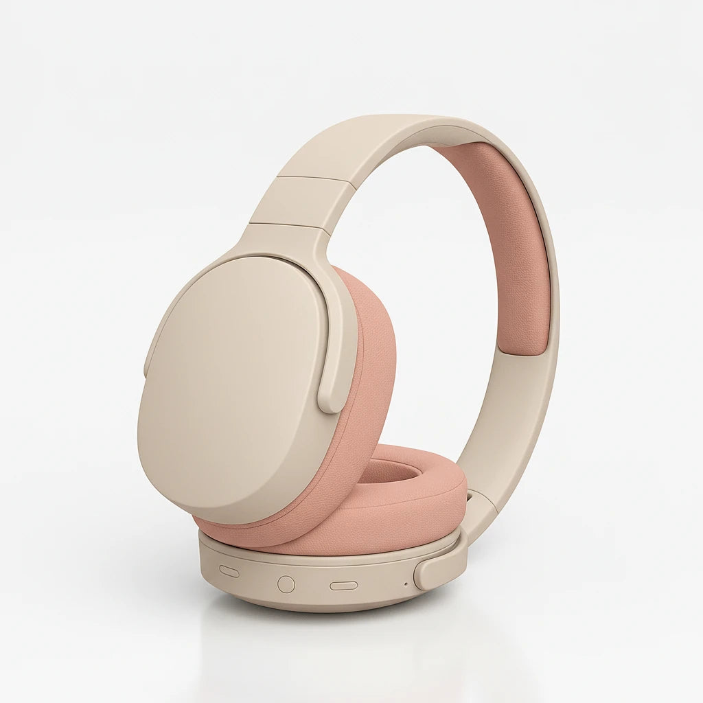 Draadloze Bluetooth 5.3 Over Ear Koptelefoon HIFI Stereo Met Mic