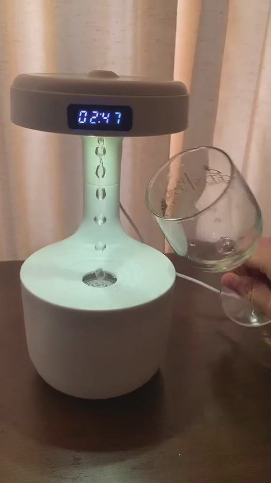Draagbare 800ml Anti-Zwaartekracht Aromatherapie Luchtbevochtiger voor Slaapkamer