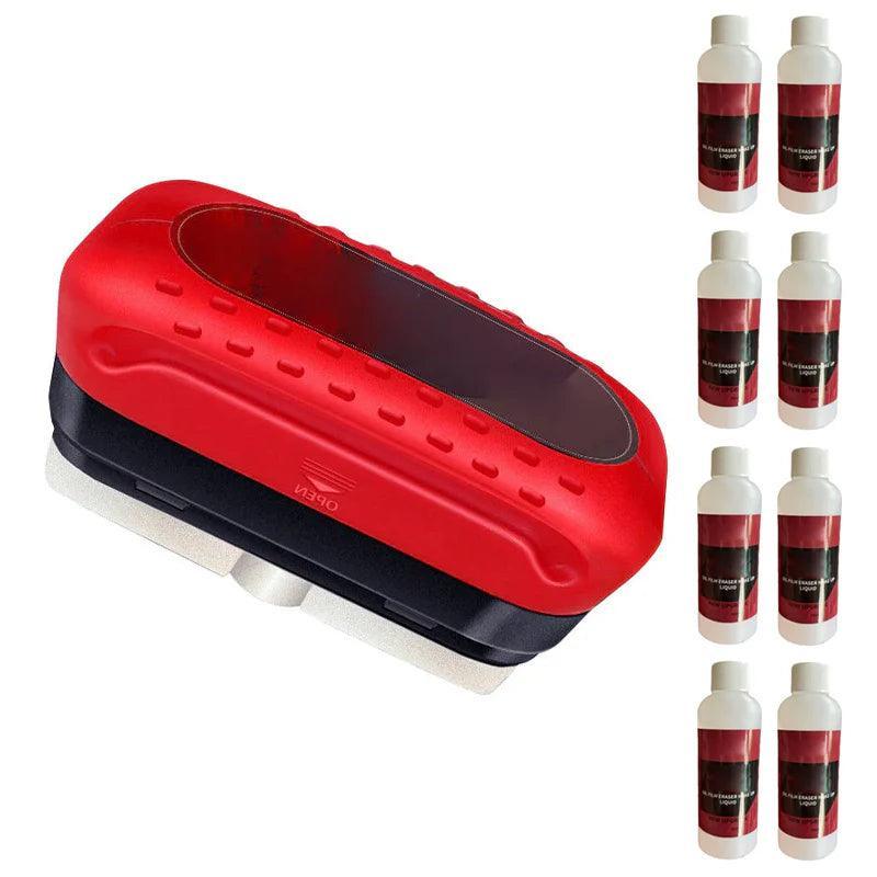 ClearGuard RainShield – Ultieme bescherming & helder zicht voor autoruiten (Rood/Zwart)